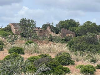 Abandoned farmhouse was the focus of today's search